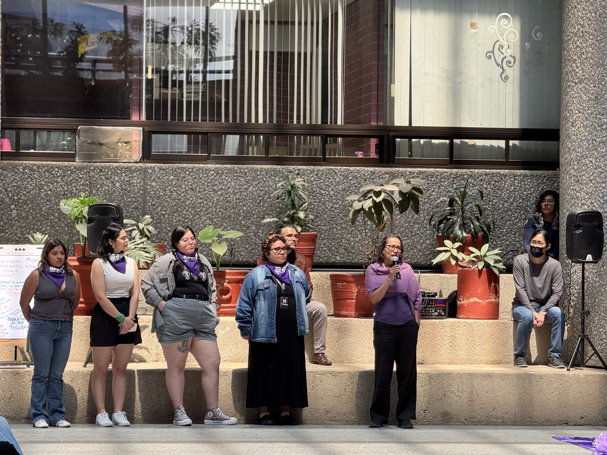 Intervención artística 8M INSP-ESPM 2026