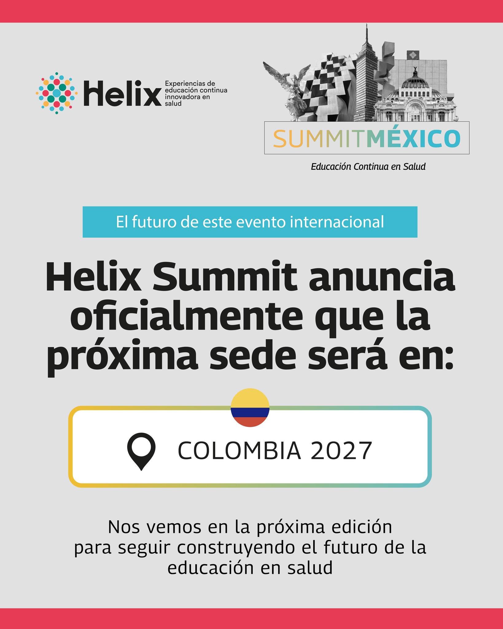 Premiación comunicaciones orales – Clausura Helix México 2026