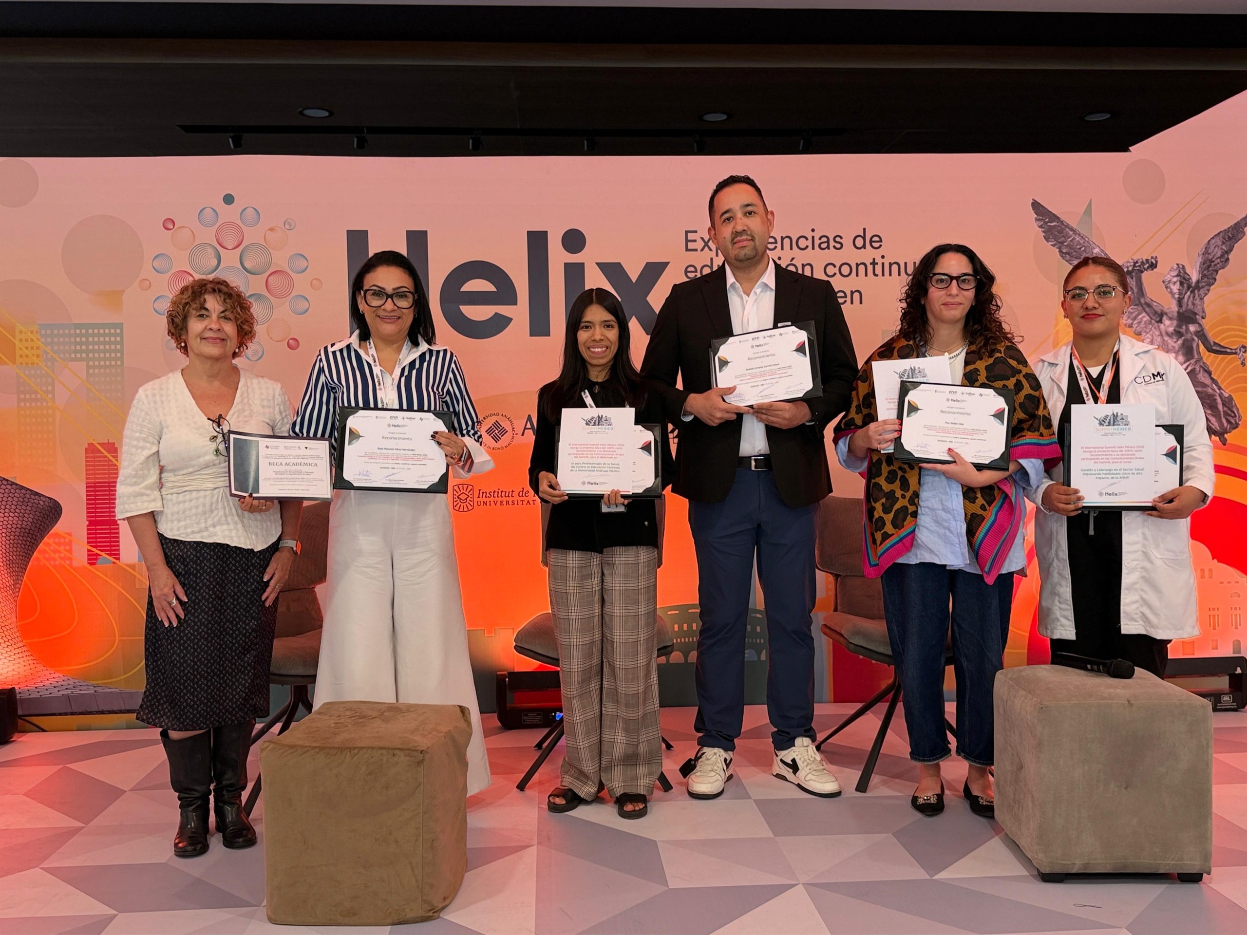 Premiación comunicaciones orales – Clausura Helix México 2026
