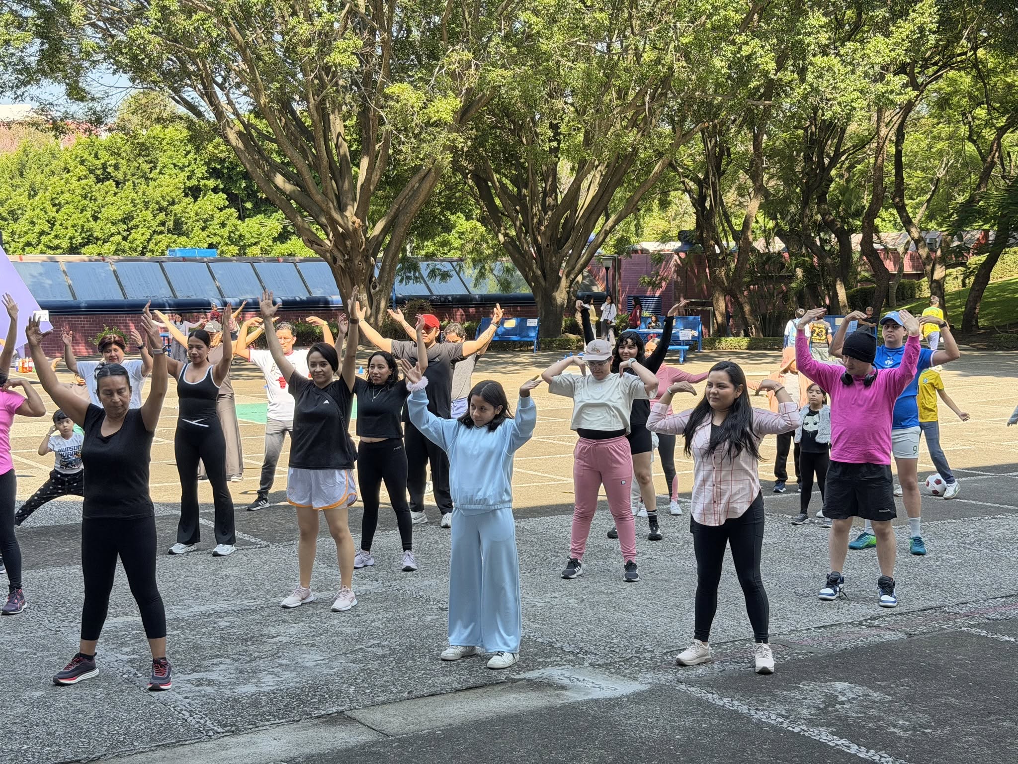 Actividades deportivas Semana Nacional de Salud Pública INSP