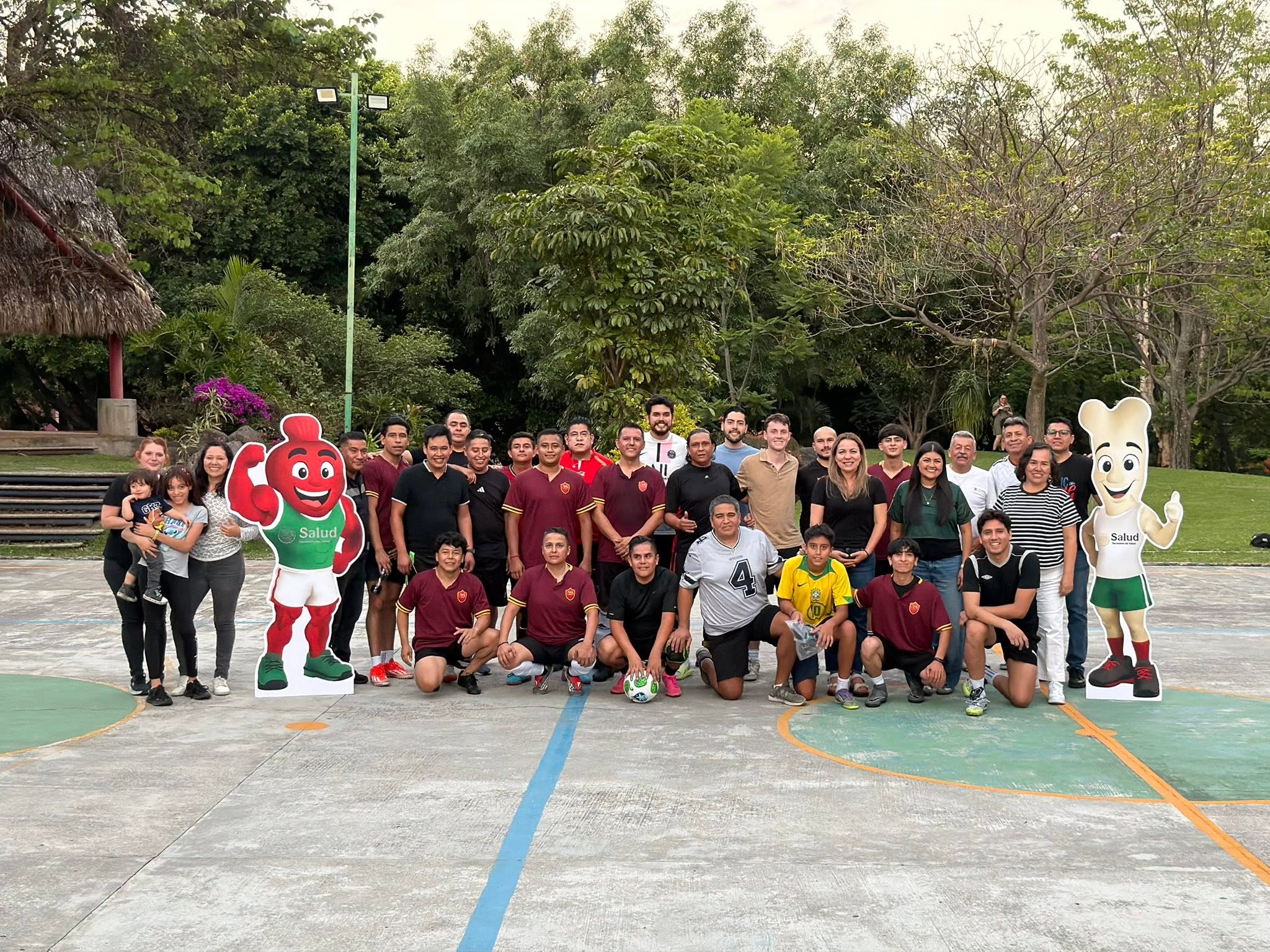 Encuentro deportivo comunidad INSP Semana Nacional de Salud Pública