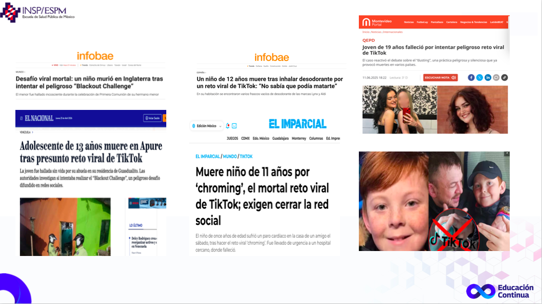 TikTok y riesgos para niñas, niños y adolescentes