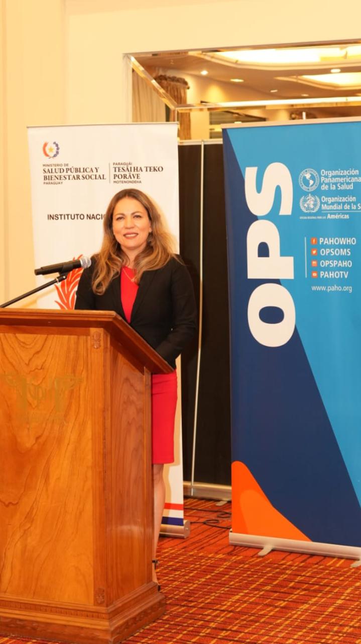 Dra. Nenetzen Saavedra – II Congreso Paraguayo de Salud Pública INS 2026