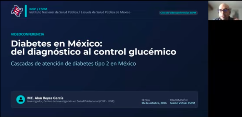 Videoconferencia Diabetes en México – ESPM INSP
